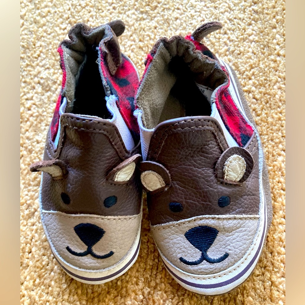 ROBEEZ 12-18 MONTHS SOFT SOLED BABY SHOES